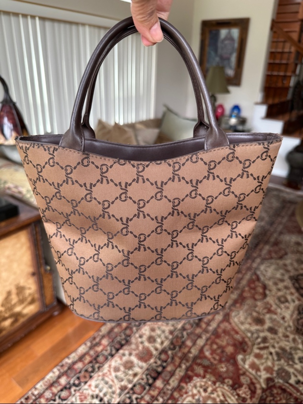 Roberta di Camerino Logo mini Tote Bag